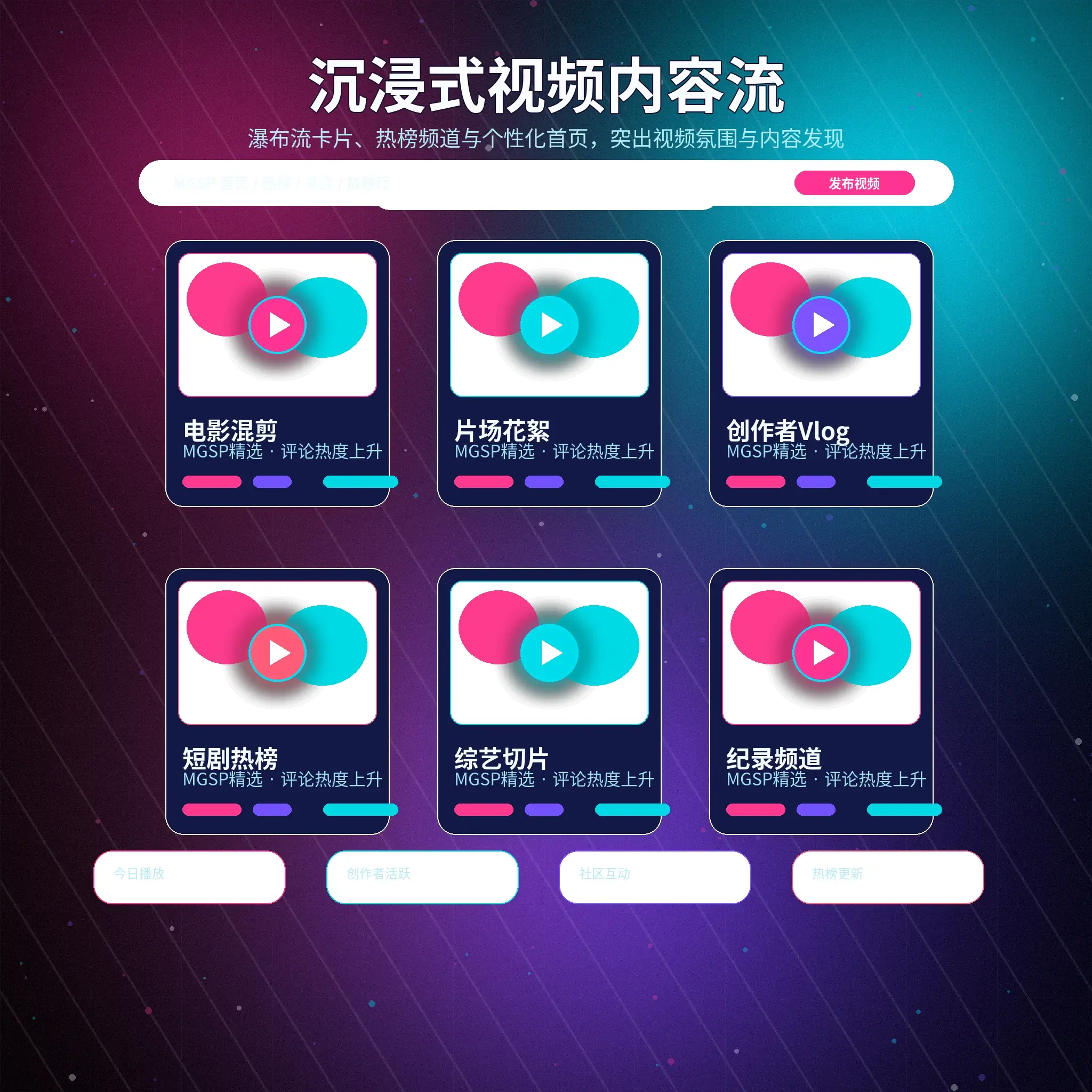 蘑菇视频生活动态记录